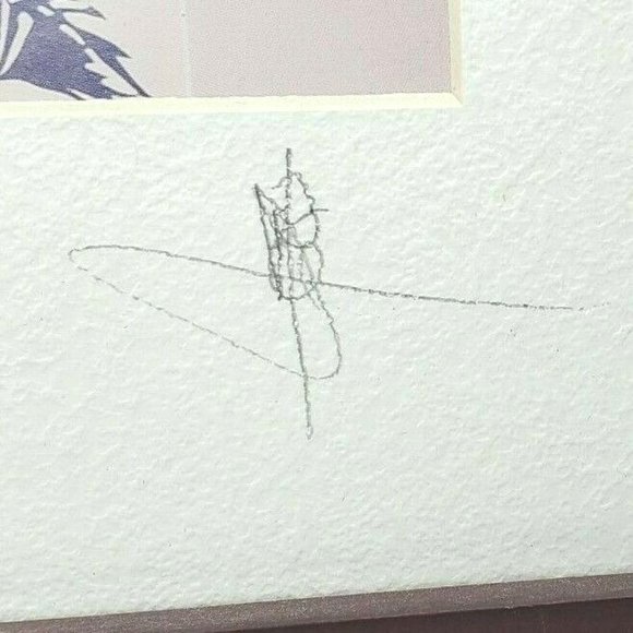 Rare Design Autographed Picture Wall Art Home Décor - Picture 3 of 9